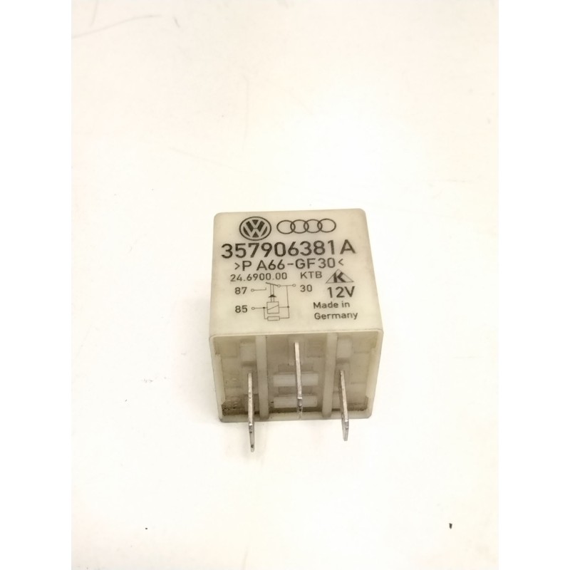 Recambio de rele para volkswagen golf iv (1j1) 1.9 tdi referencia OEM IAM 357906381A 109 RELE FUENTE ALIMENTACION