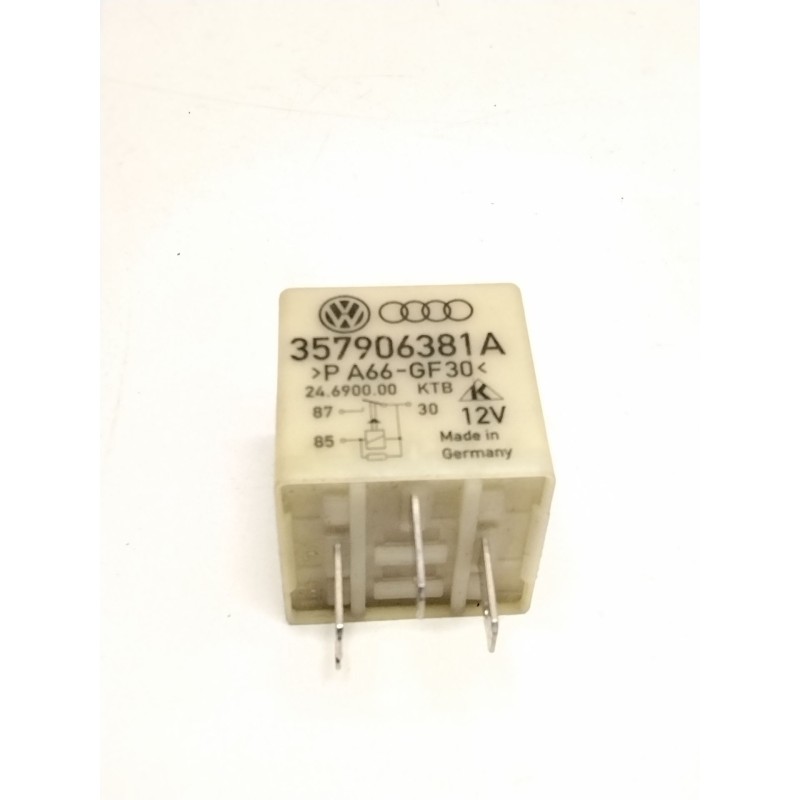 Recambio de rele para volkswagen golf iv (1j1) 1.9 tdi referencia OEM IAM 357906381A RELE FUENTE ALIMENTACION 109 //BOLSA 5 UNID