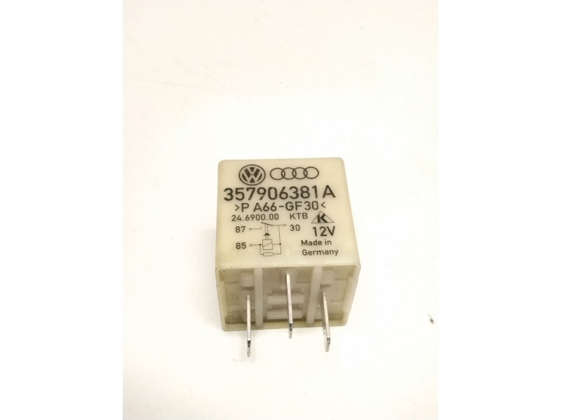 Recambio de rele para volkswagen golf iv (1j1) 1.9 tdi referencia OEM IAM 357906381A RELE FUENTE ALIMENTACION 109 //BOLSA 5 UNID