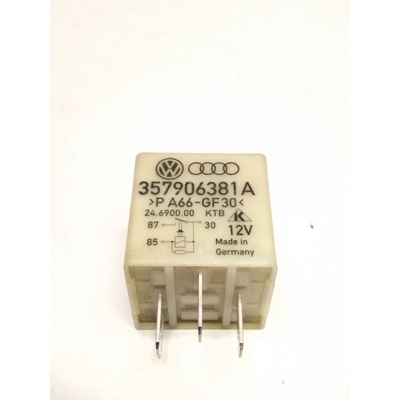 Recambio de rele para volkswagen golf iv (1j1) 1.9 tdi referencia OEM IAM 357906381A RELE FUENTE ALIMENTACION 109 //CAJA 192 UNI