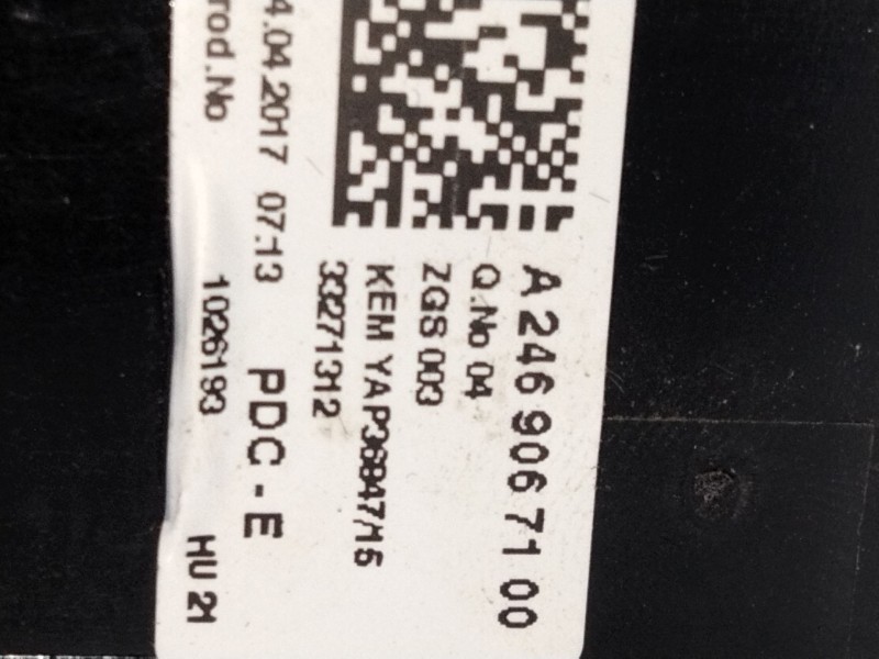 Recambio de caja reles para mercedes-benz clase a (w176) a 200 cdi / d (176.008) referencia OEM IAM A2479067100  