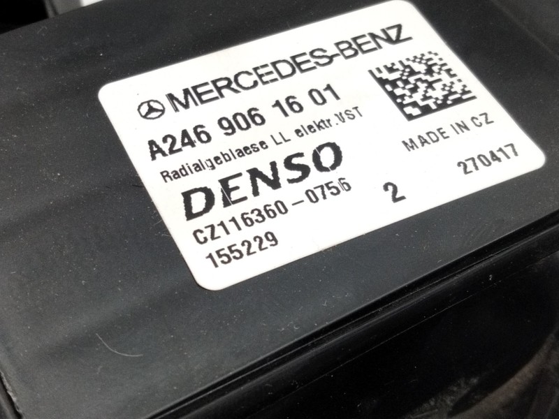 Recambio de motor calefaccion para mercedes-benz clase a (w176) a 200 cdi / d (176.008) referencia OEM IAM A2469061601  