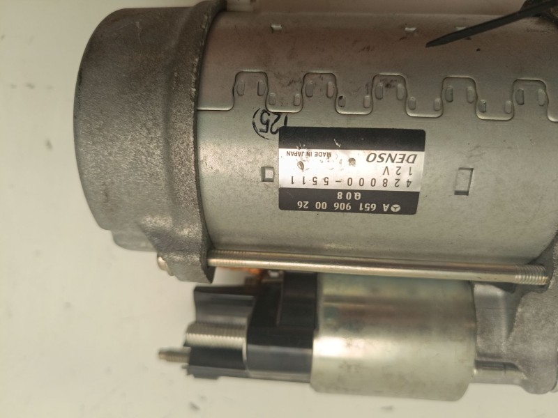 Recambio de motor arranque para mercedes-benz sprinter 3,5-t caja/chasis (b906) 313 cdi (906.131, 906.133, 906.135, 906.231, 906