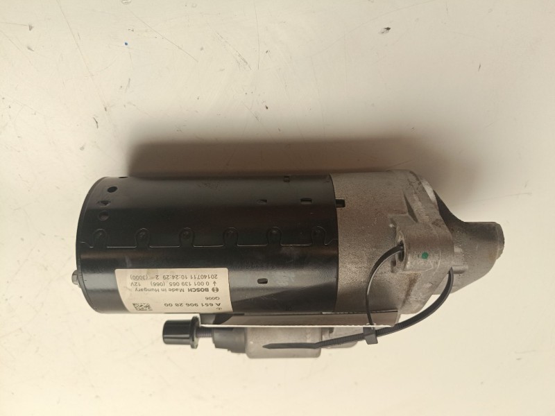 Recambio de motor arranque para mercedes-benz clase c (w205) c 220 bluetec / d (205.002, 205.004) referencia OEM IAM A6519062800