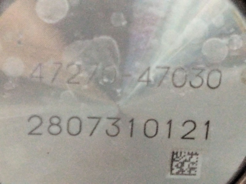 Recambio de bomba freno para toyota auris (_e18_) 1.3 (nre180_) referencia OEM IAM 4727047030  