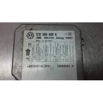 Recambio de centralita airbag para skoda fabia familiar (6y5) classic referencia OEM IAM 1C0909605K  