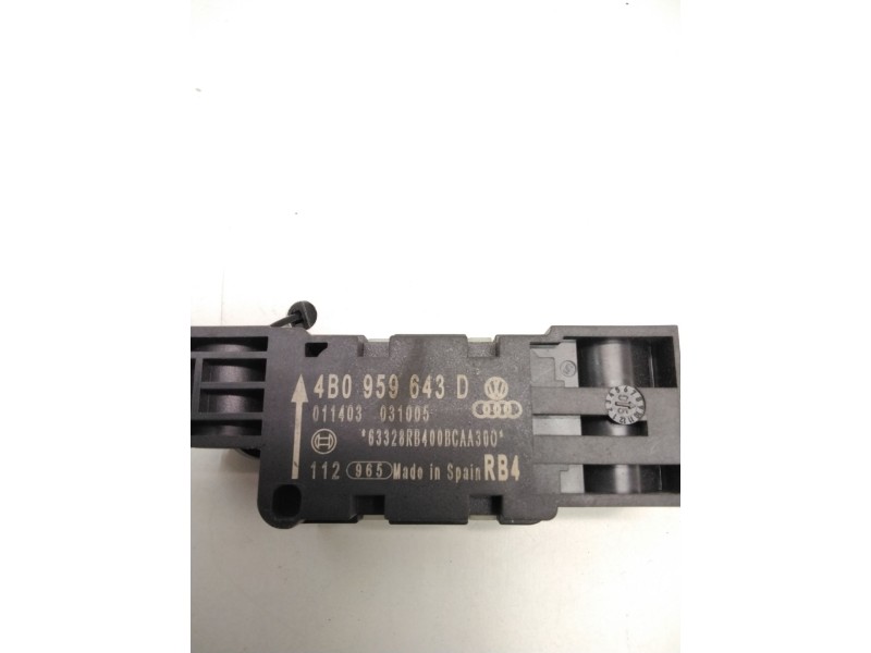 Recambio de sensor impacto airbag para audi a8 d3 (4e2, 4e8) 4.2 quattro referencia OEM IAM 4B0959643D  