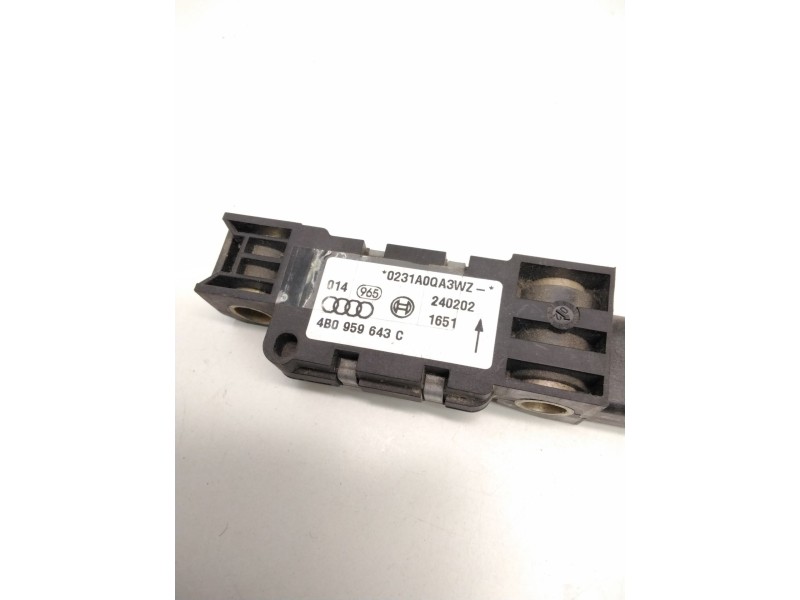 Recambio de sensor impacto airbag para volkswagen touareg (7la, 7l6, 7l7) 3.2 v6 referencia OEM IAM 4B0959643C  