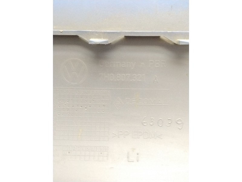 Recambio de moldura trasera izquierda para volkswagen transporter iv autobús (70b, 70c, 7db, 7dk, 70j, 70k, 7dc, 7 1.9 d referen