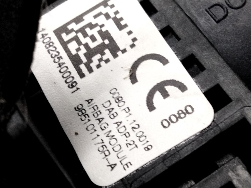 Recambio de airbag delantero izquierdo para renault kangoo profesional referencia OEM IAM 985101175R  