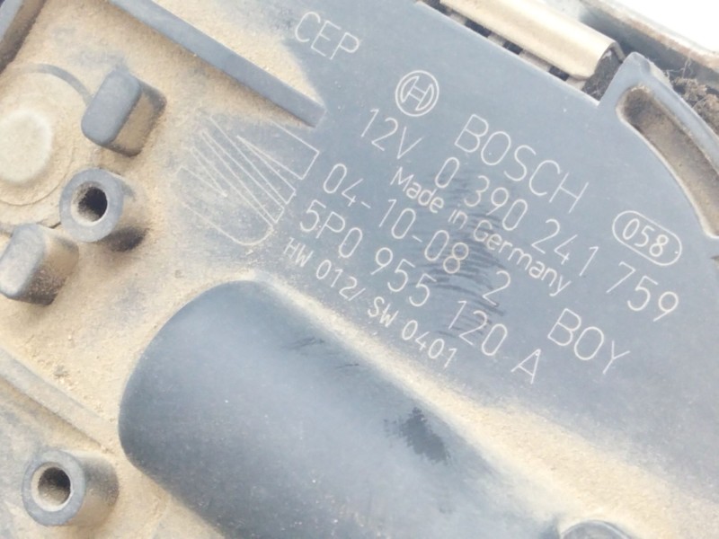 Recambio de motor limpia delantero derecho para seat toledo iii (5p2) 1.9 tdi referencia OEM IAM 5P0955120A 0390241759 