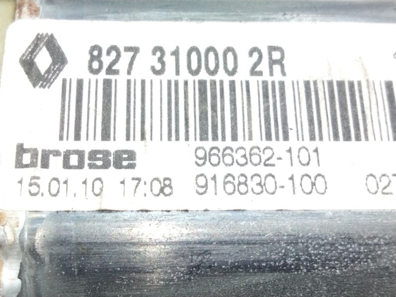Recambio de motor limpia trasero izquierdo para renault megane iii fastback (bz0/1_, b3_) 1.5 dci referencia OEM IAM 827310002R 