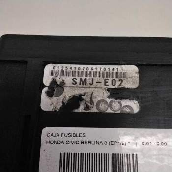 Recambio de caja fusibles para honda civic berlina 3 (ep1/2) referencia OEM IAM 0135410704170141  115684