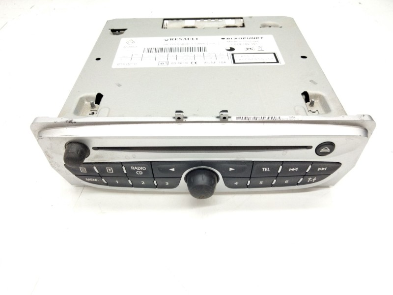 Recambio de sistema audio / radio cd para renault megane iii fastback (bz0/1_, b3_) 1.5 dci referencia OEM IAM 7649189391  