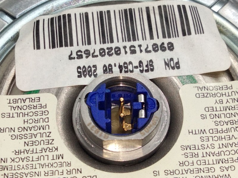 Recambio de airbag delantero izquierdo para volkswagen touran (1t1, 1t2) 2.0 tdi 16v referencia OEM IAM 1T0880201A  