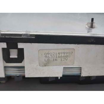 Recambio de cuadro instrumentos para peugeot partner (s1) 1.9 diesel referencia OEM IAM 9630166680  