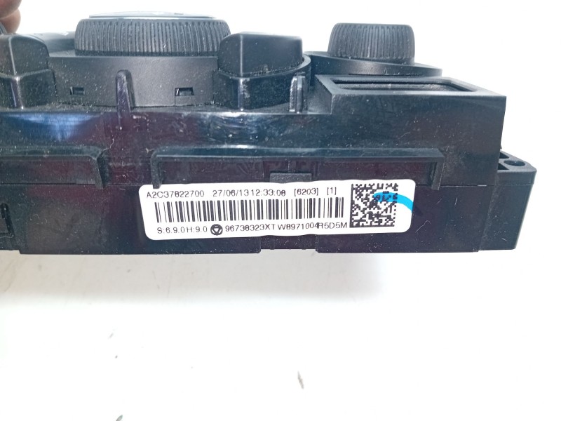 Recambio de mando calefaccion / aire acondicionado para peugeot 5008 (0u_, 0e_) 1.6 hdi referencia OEM IAM A2C37822700  