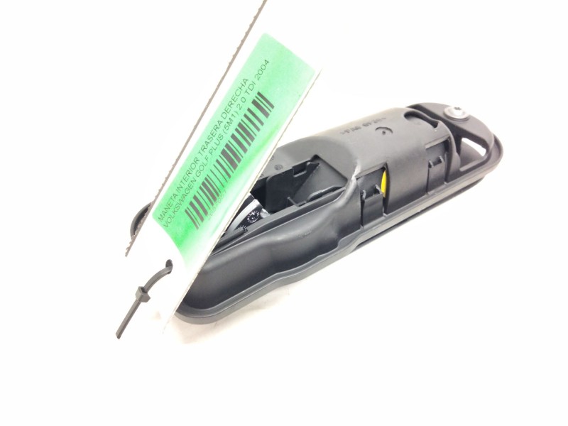 Recambio de maneta interior trasera derecha para volkswagen golf plus (5m1) 2.0 tdi referencia OEM IAM 5M0837198  