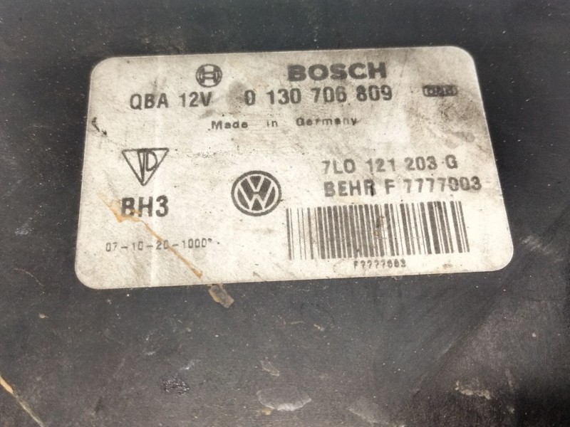 Recambio de electroventilador para volkswagen touareg (7la, 7l6, 7l7) 3.0 v6 tdi referencia OEM IAM 7L0121203G 0130705809 