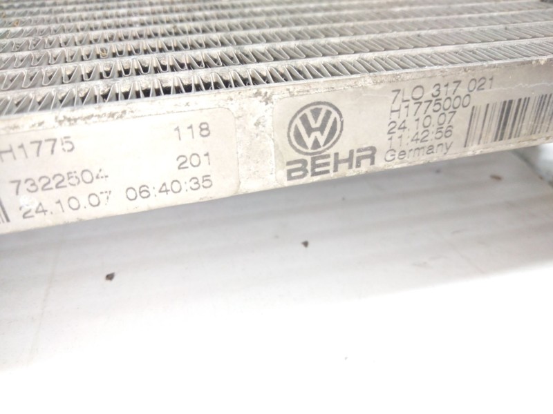 Recambio de radiador caja cambios para volkswagen touareg (7la, 7l6, 7l7) 3.0 v6 tdi referencia OEM IAM 7L0317021  