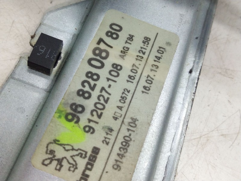 Recambio de elevalunas trasero izquierdo para peugeot 5008 (0u_, 0e_) 1.6 hdi referencia OEM IAM 9682808780  