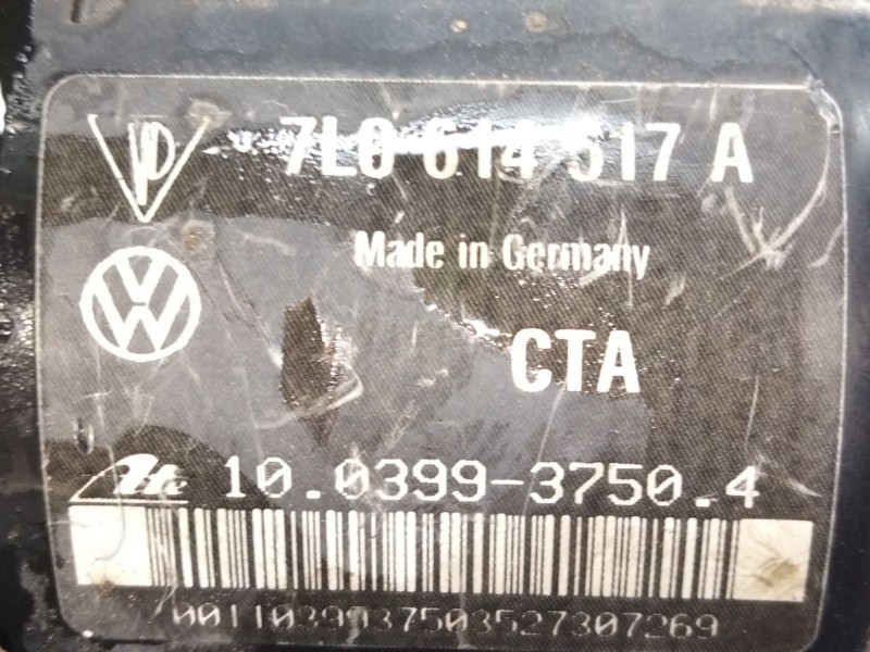 Recambio de abs para volkswagen touareg (7la, 7l6, 7l7) 3.0 v6 tdi referencia OEM IAM 7L0614517A  
