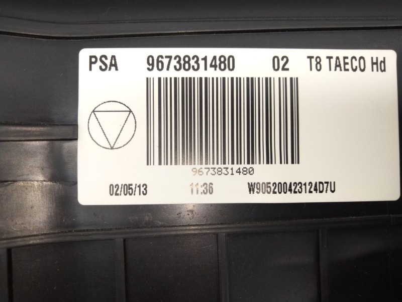 Recambio de calefaccion entera normal para peugeot 5008 (0u_, 0e_) 1.6 hdi referencia OEM IAM 9673831480  