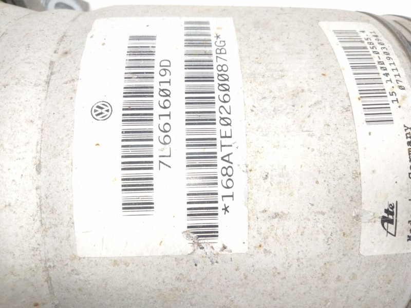 Recambio de amortiguador trasero izquierdo para volkswagen touareg (7la, 7l6, 7l7) 3.0 v6 tdi referencia OEM IAM 7L6616019D  