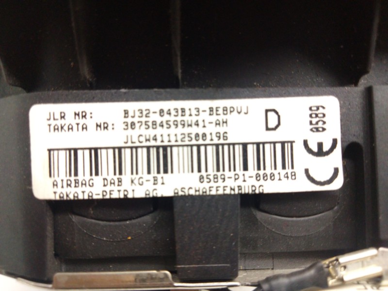 Recambio de kit airbag para land rover range rover evoque (l538) 2.2 d 4x4 referencia OEM IAM BJ3204320ACW  