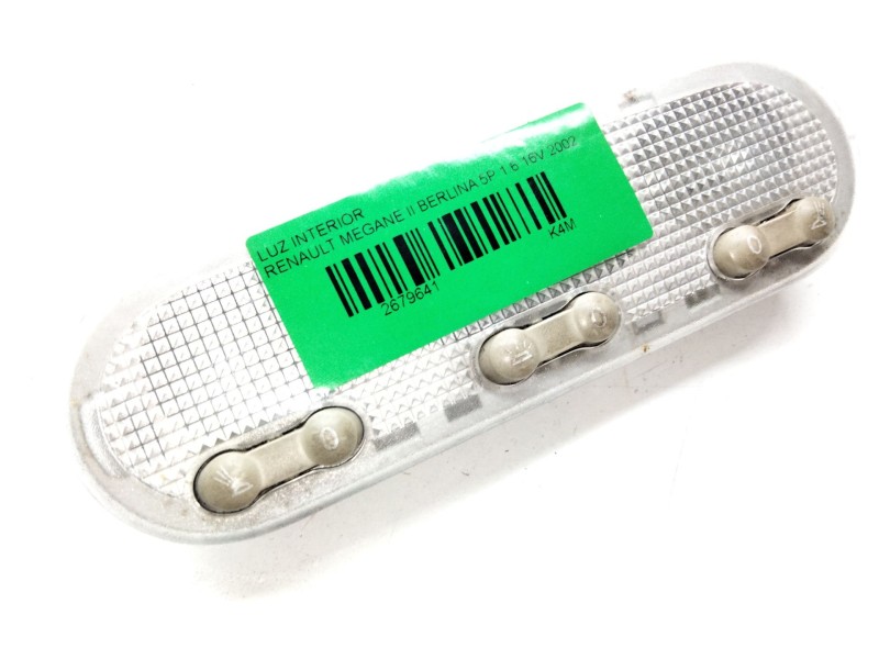 Recambio de luz interior para renault megane ii berlina 5p 1.6 16v referencia OEM IAM   