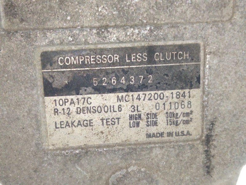 Recambio de compresor aire para chrysler le baron sedán 2.5 i turbo referencia OEM IAM 5264372  