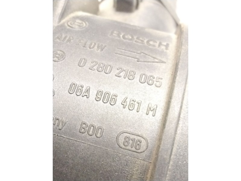 Recambio de caudalimetro para audi tt (8n3) 1.8 t referencia OEM IAM 0280218065 06A906461M BOSCH
