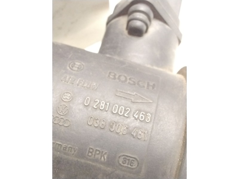 Recambio de caudalimetro para volkswagen passat b2 (32b) 1.9 referencia OEM IAM 0281002463 038906461 BOSCH