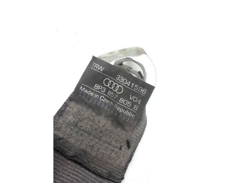 Recambio de cinturon seguridad trasero derecho para audi a3 (8p1) 2.0 tdi quattro referencia OEM IAM 8P3857805B  