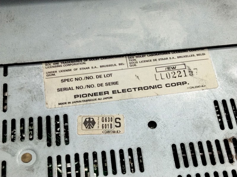 Recambio de sistema audio / radio cd para chrysler le baron sedán 2.5 i turbo referencia OEM IAM   