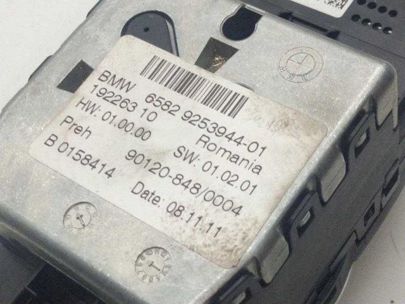 Recambio de mando multifuncion para bmw 5 (f10) 525 d referencia OEM IAM 6582925394401  