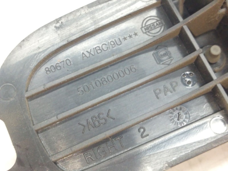 Recambio de maneta interior delantera derecha para nissan note (e11e) acenta referencia OEM IAM 5010800006  
