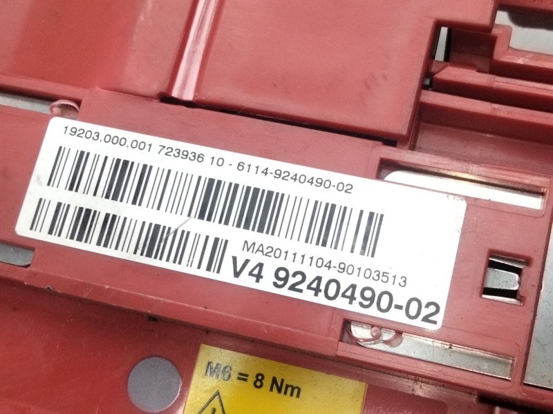 Recambio de fusible bateria para bmw 5 (f10) 525 d referencia OEM IAM 924049002  