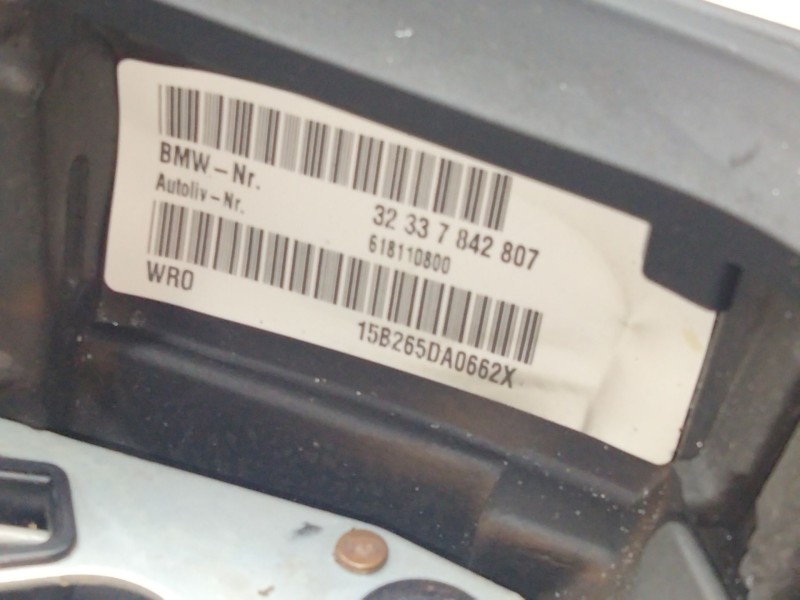 Recambio de volante para bmw 5 (f10) 525 d referencia OEM IAM 7842807  