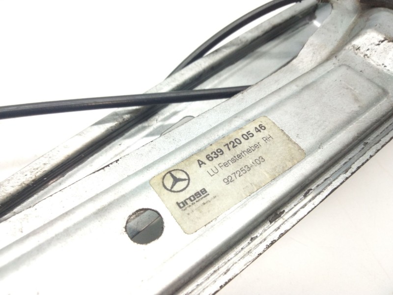 Recambio de elevalunas delantero derecho para mercedes-benz vito / mixto furgón (w639) 111 cdi (639.601, 639.603) referencia OEM