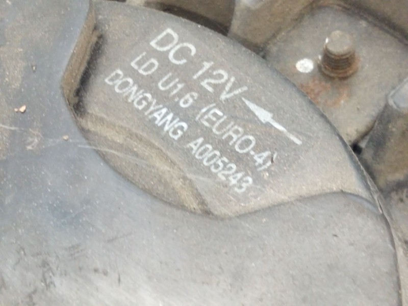 Recambio de electroventilador para kia cerato referencia OEM IAM   