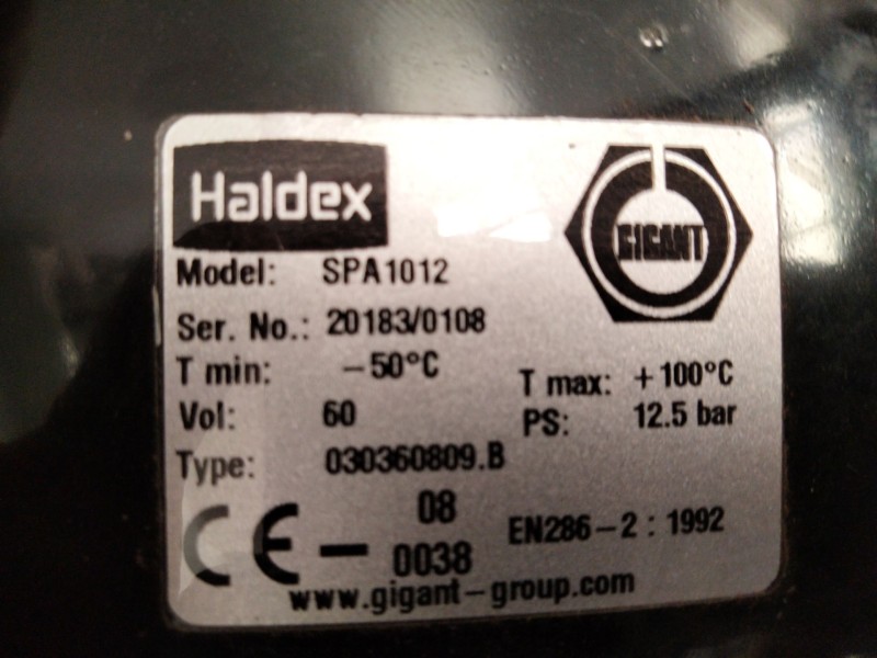 Recambio de calderin para scania 4 - series t 114 c/340 referencia OEM IAM EN2862  