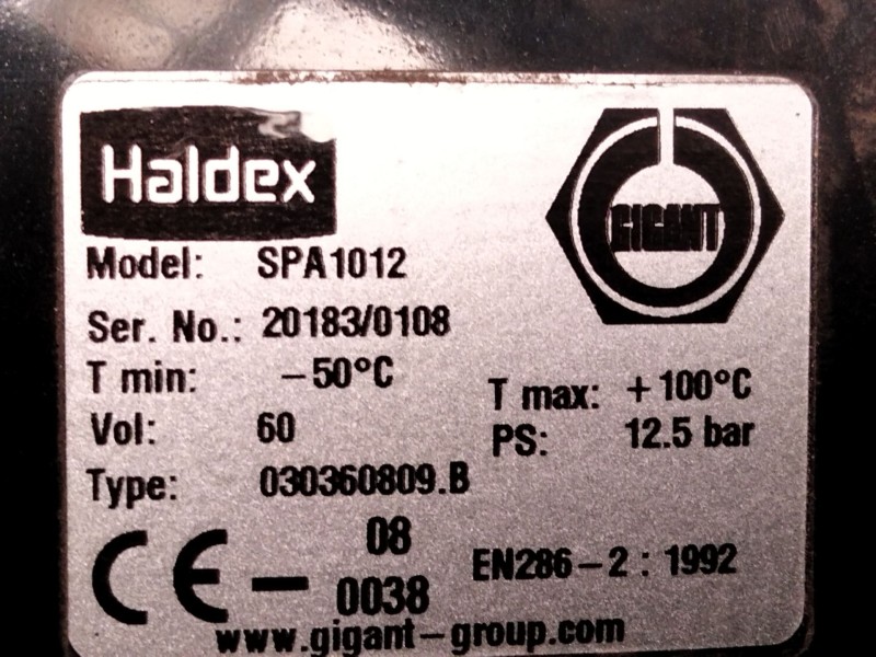 Recambio de calderin para scania 4 - series 114 l/330 referencia OEM IAM EN2862  