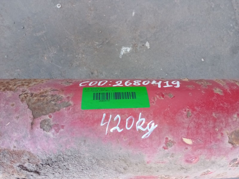 Recambio de eje remolque para leciñena srp-3ed referencia OEM IAM   