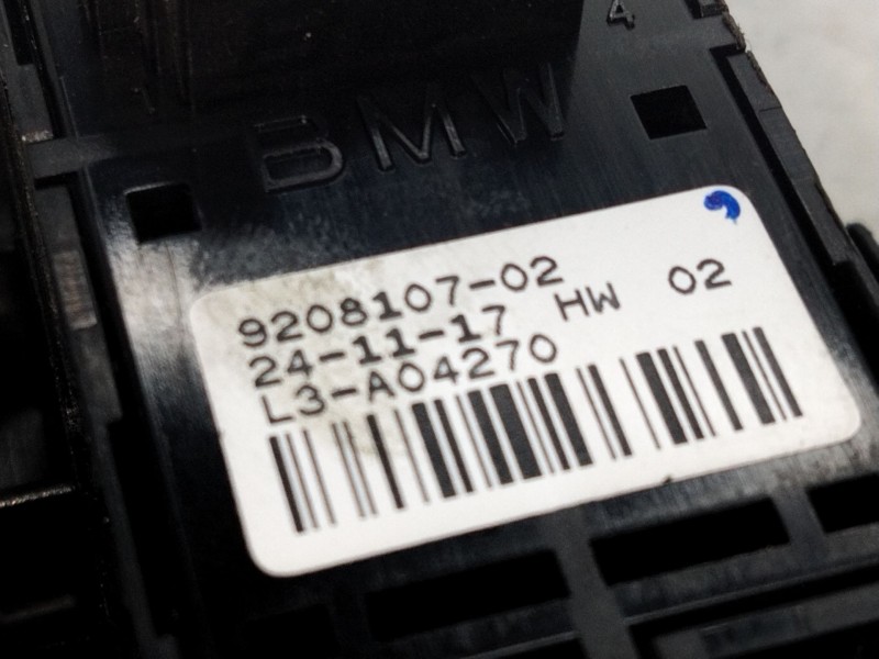 Recambio de mando elevalunas trasero izquierdo para bmw 2 gran tourer (f46) 218 d xdrive referencia OEM IAM 920810702  