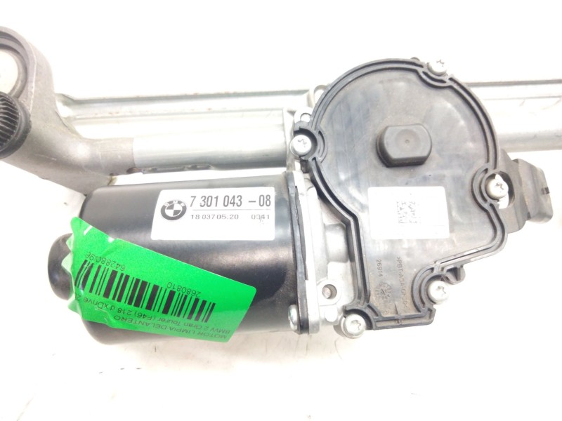 Recambio de motor limpia delantero para bmw 2 gran tourer (f46) 218 d xdrive referencia OEM IAM 730104308  