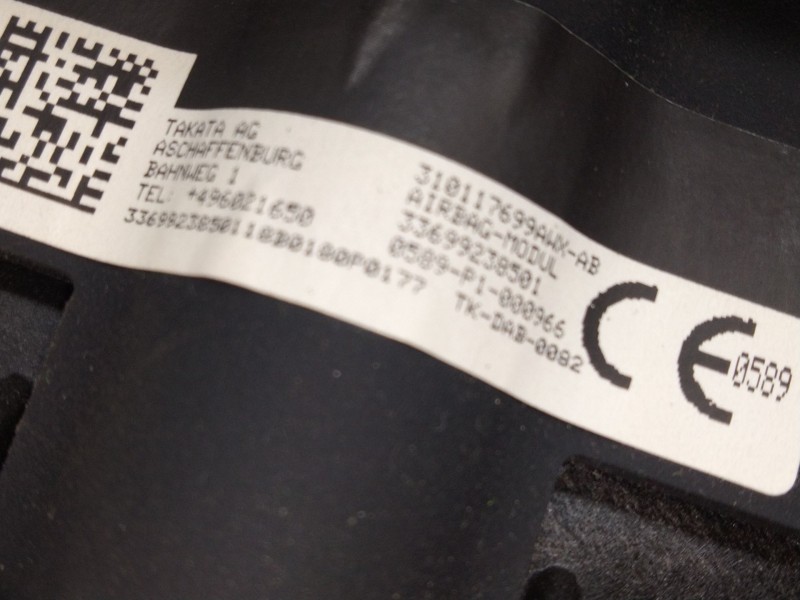 Recambio de airbag delantero izquierdo para bmw 2 gran tourer (f46) 218 d xdrive referencia OEM IAM 310117699AWX  