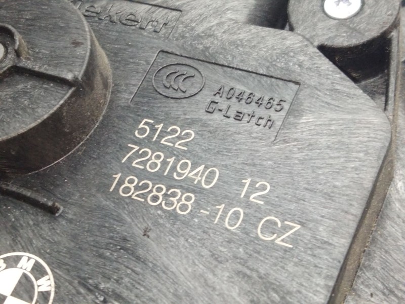 Recambio de cerradura puerta trasera derecha para bmw 2 gran tourer (f46) 218 d xdrive referencia OEM IAM 728194012  