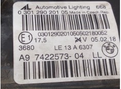 Recambio de faro izquierdo para bmw 2 gran tourer (f46) 218 d xdrive referencia OEM IAM 7422573 030129020105  2