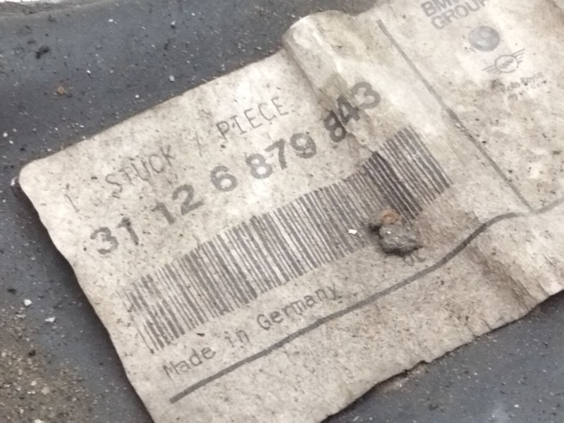 Recambio de brazo suspension inferior delantero izquierdo para bmw 2 gran tourer (f46) 218 d xdrive referencia OEM IAM 6879843  